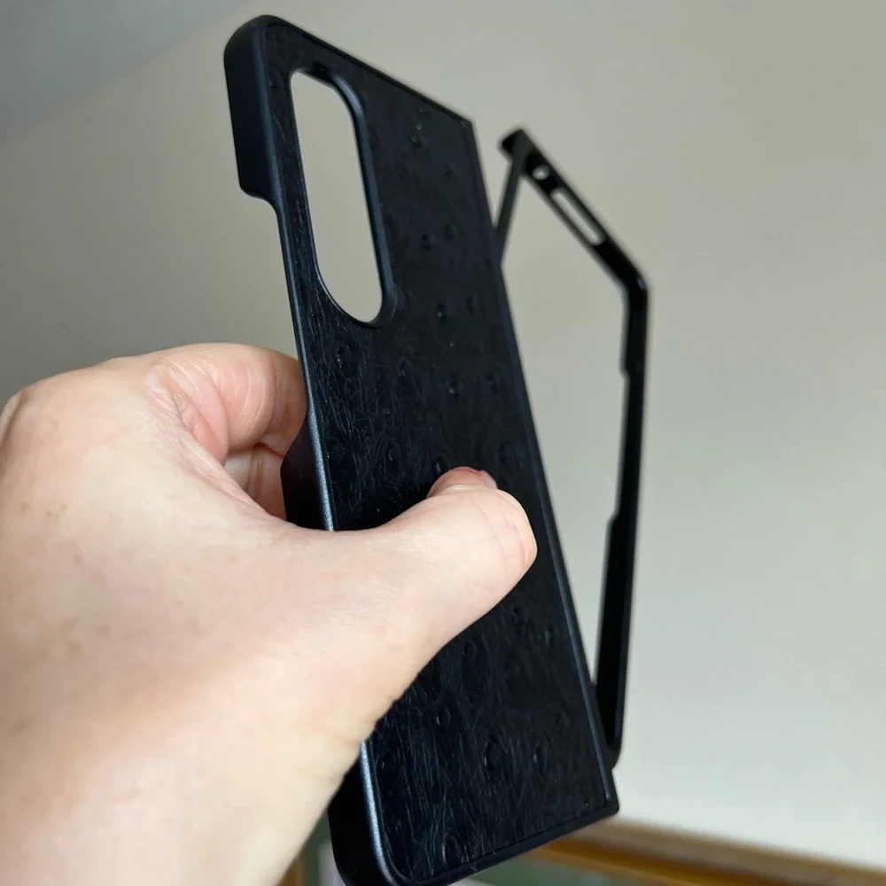 For Samsung Galaxy z fold 4 5G/z fold4 5G genuine leather phone case